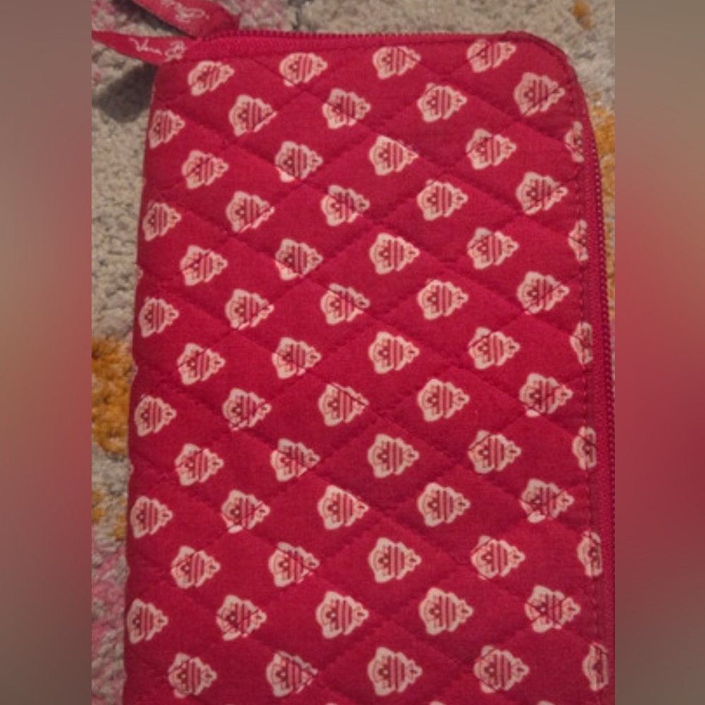 Vera Bradley Pink Quilted Wallet